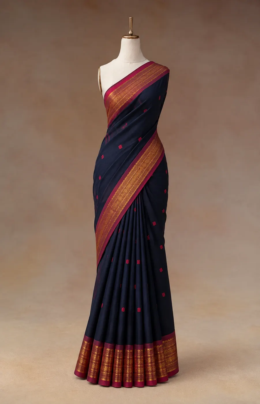 Pure Kanchi Cotton Butta